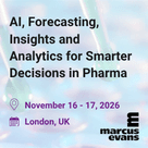 AI, Forecasting, Insights and Analytics for Smarter Decisions in Pharma AI, Forecasting, Insights and Analytics for Smarter Decisions in Pharma