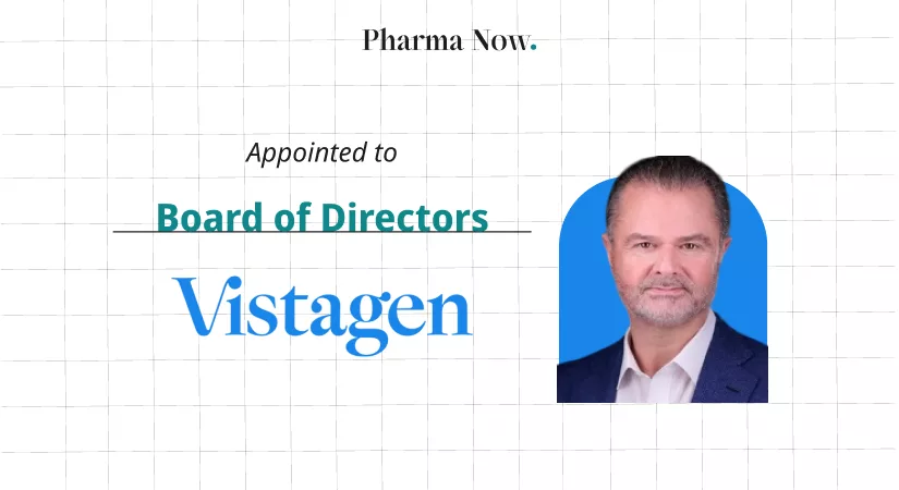 Vistagen Appoints Neuroscience Drug Development Veteran Dr. Douglas J. Williamson To Board Of Directors