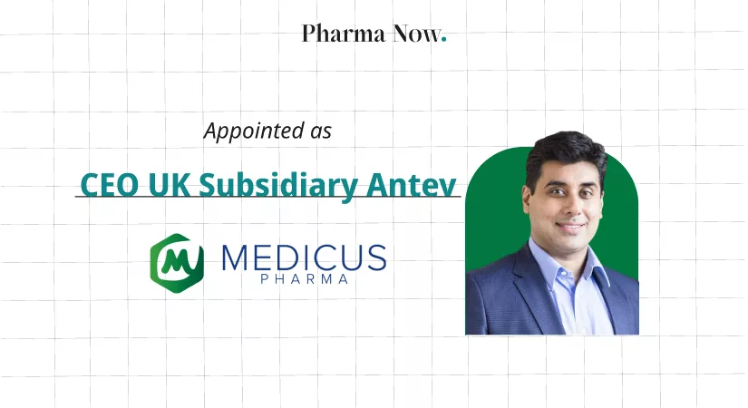 Medicus Pharma Appoints Dr. Faisal Mehmud as CEO of UK Subsidiary Antev, Strengthens Leadership to Advance Global Development of Teverelix®
