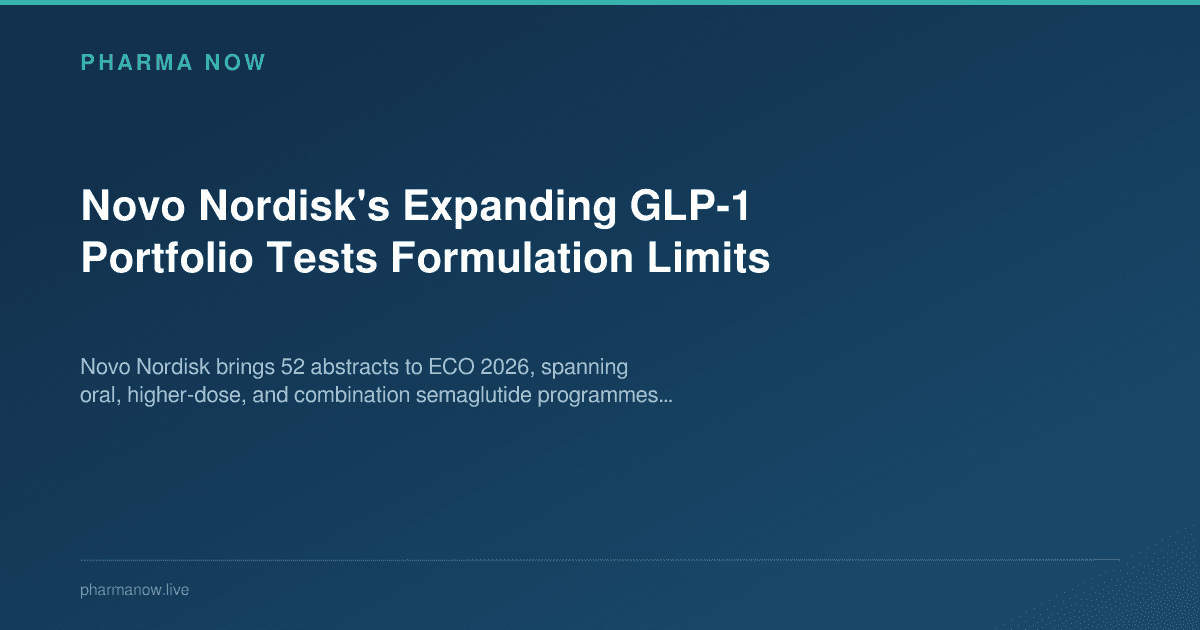 Novo Nordisk's Expanding GLP-1 Portfolio Tests Formulation Limits