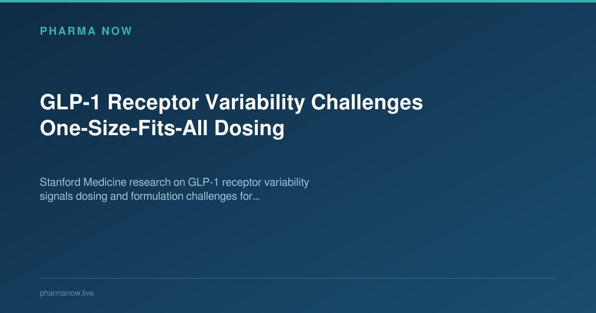 GLP-1 Receptor Variability Challenges One-Size-Fits-All Dosing