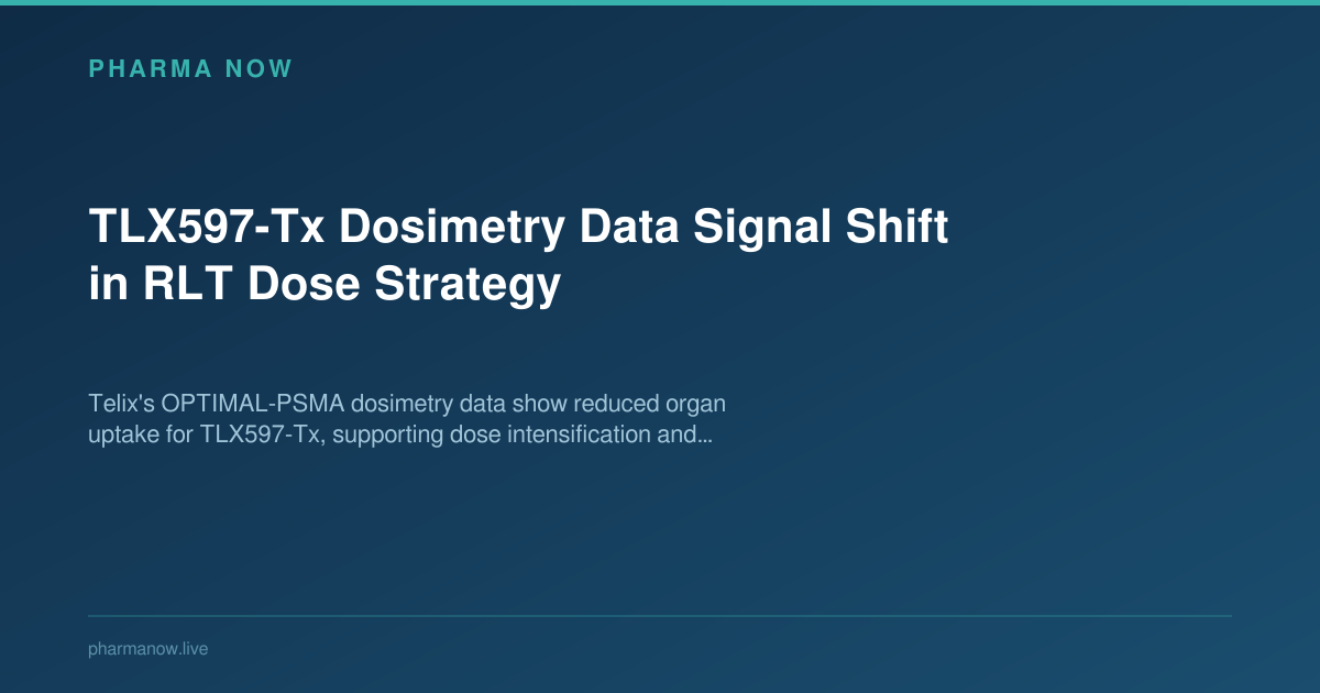 TLX597-Tx Dosimetry Data Signal Shift in RLT Dose Strategy
