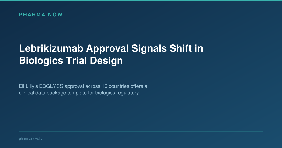 Lebrikizumab Approval Signals Shift in Biologics Trial Design