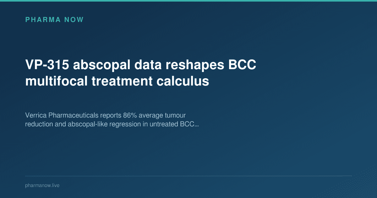 VP-315 abscopal data reshapes BCC multifocal treatment calculus