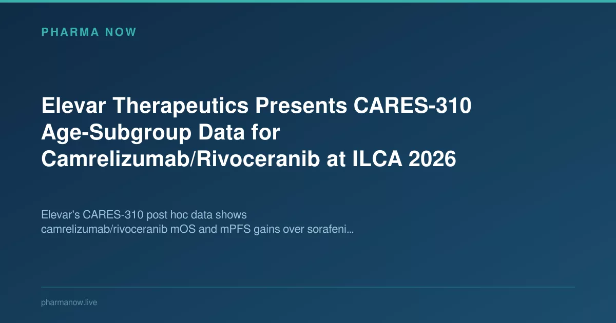 Elevar Presents CARES-310 Age Data at ILCA 2026