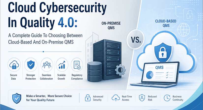 Cloud Cybersecurity In Quality 4.0: A Complete Guide To Choosing Between Cloud-Based And On-Premise QMS