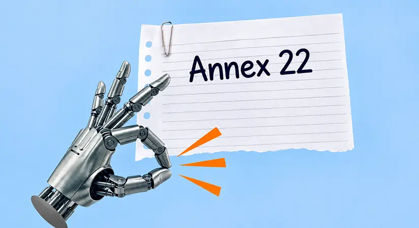 Static, Deterministic, Explainable: Reading Draft Annex 22