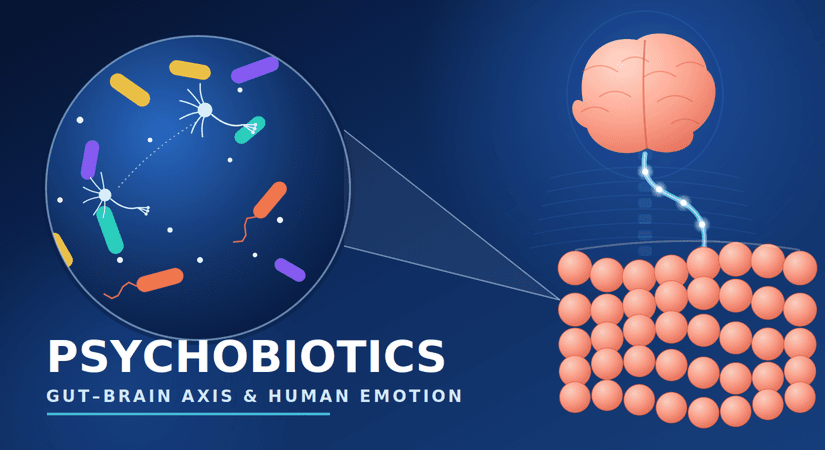 Psychobiotics And Mental Health: Can Bacteria Influence Human Emotions?