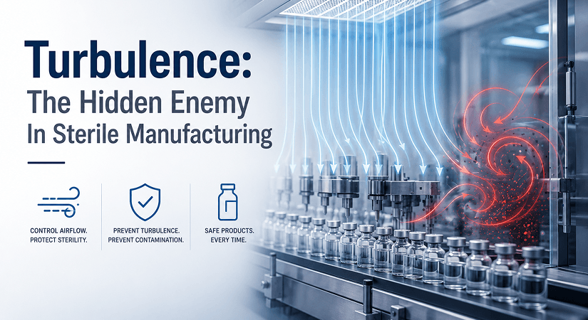 Turbulence: The Hidden Enemy In Sterile Manufacturing