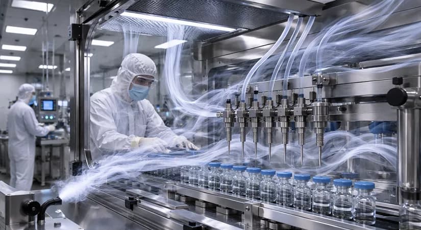 Más allá de los estudios con humo: por qué la visualización del flujo de aire importa para las GMP