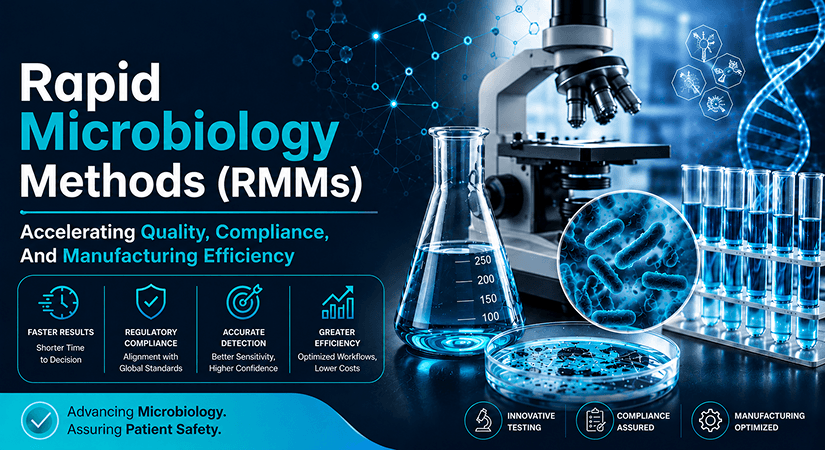 Rapid Microbiology Methods (RMMs) In Pharma: Accelerating Quality, Compliance, And Manufacturing Efficiency