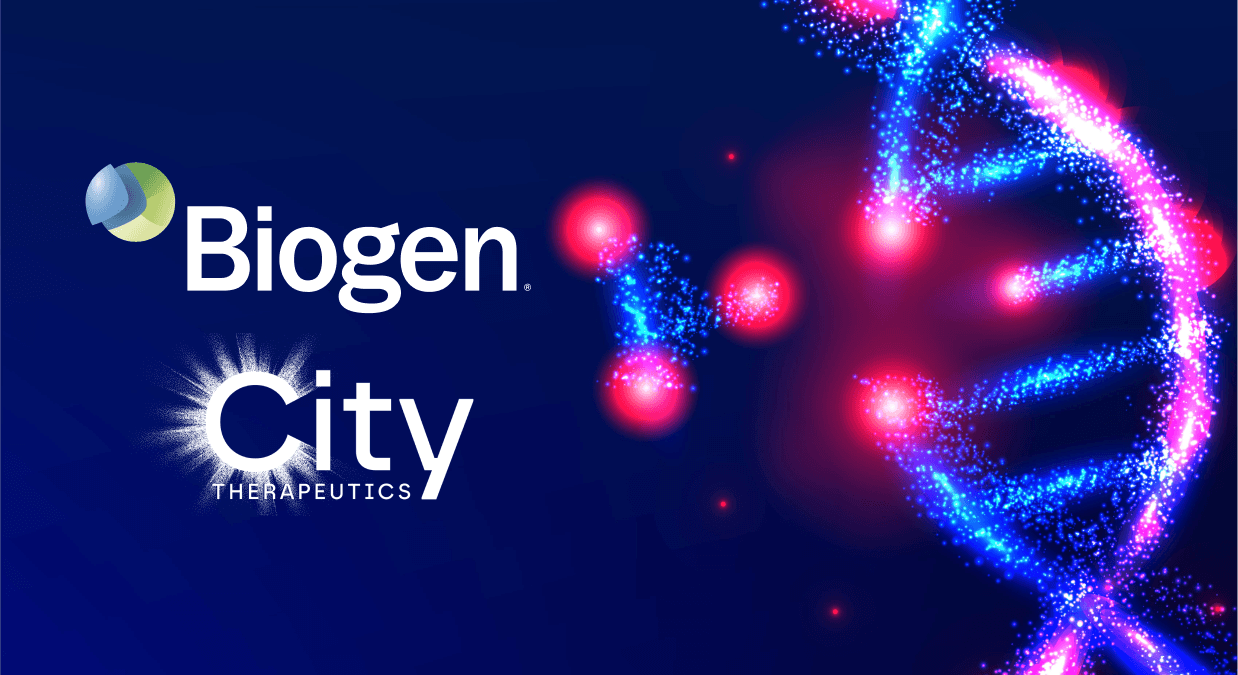 Biogen And City Therapeutics Launch RNAi Partnership Targeting CNS Diseases