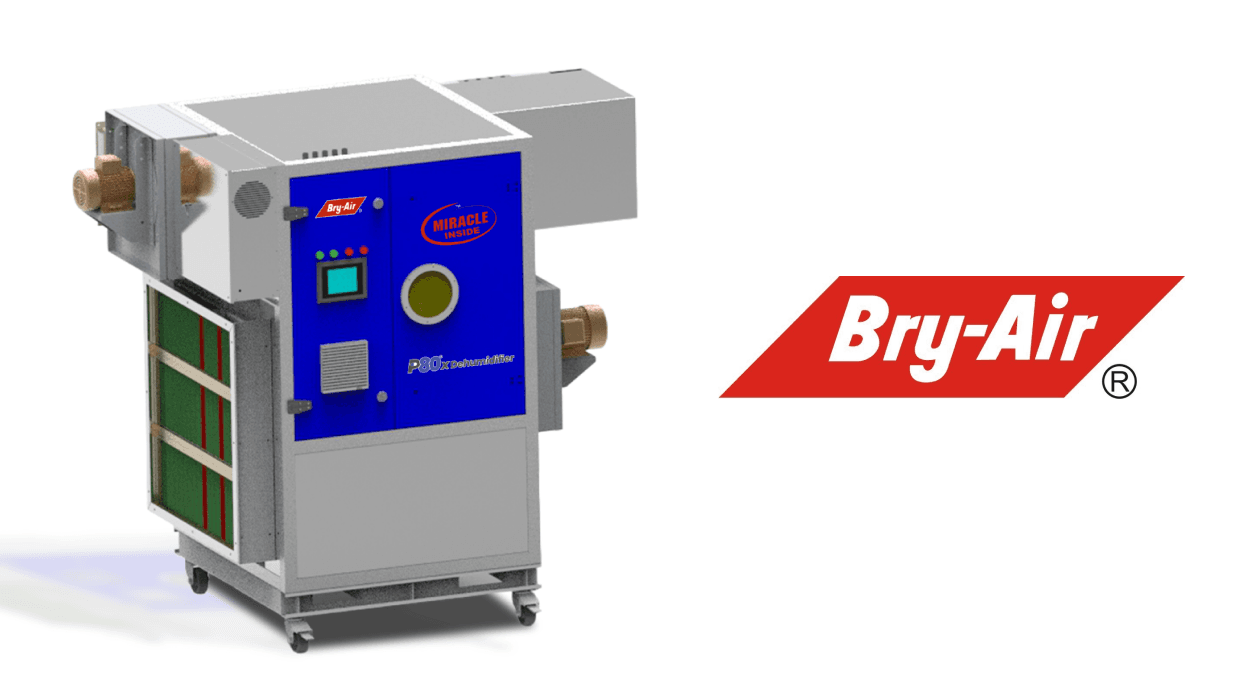 Bry-Air Launches P80x: The Most Advanced Dehumidifier Based on MOF technology, for the Pharmaceutical Industry