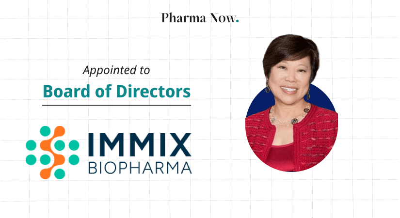 Immix Biopharma Appoints Renowned Biotech Leader And Former Tanox CEO Nancy T. Chang To Board of Directors Following Her Goose Capital Investment
