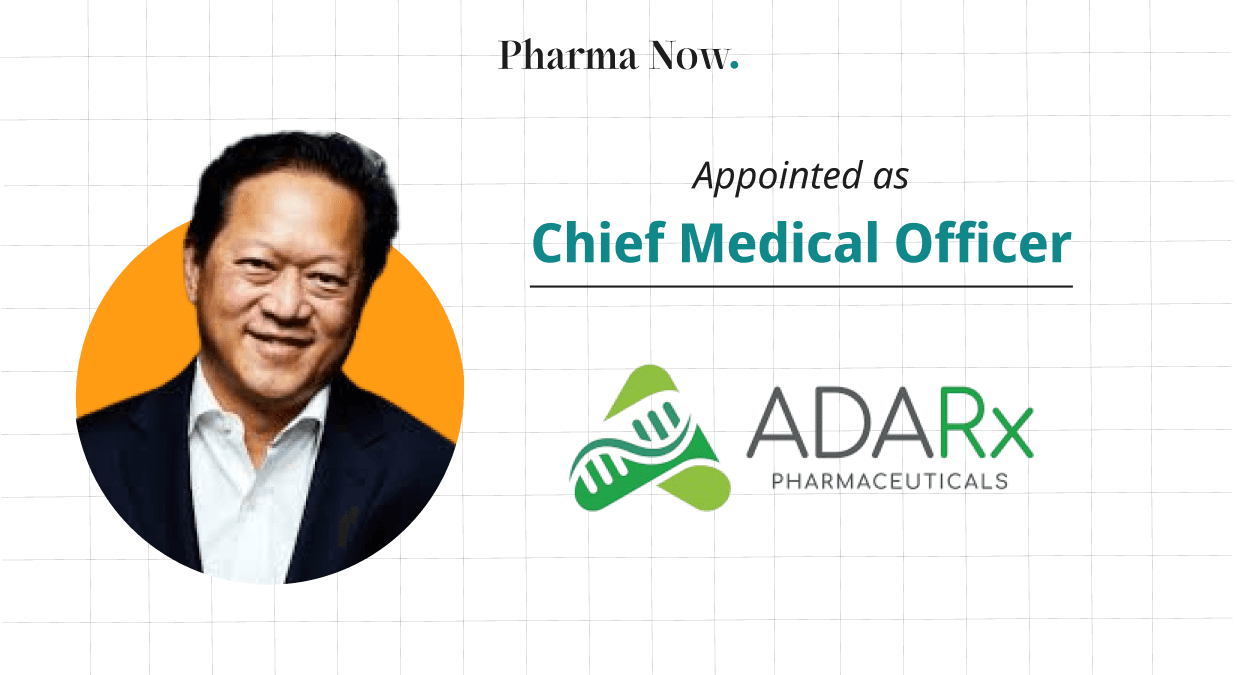ADARx Pharmaceuticals Appoints Dr. Donald Fong As Chief Medical Officer To Lead Phase 3 & Phase 2 Programs