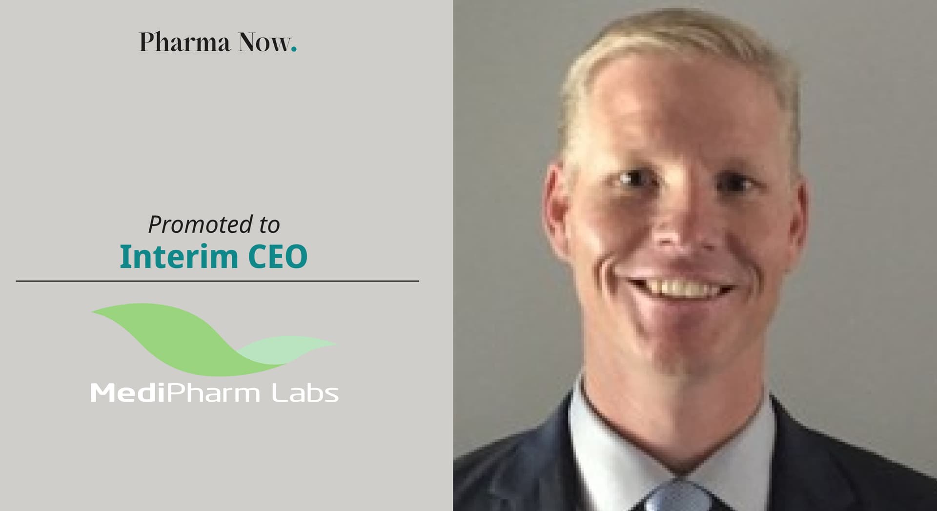 MediPharm Labs Announces Leadership Change As CEO David Pidduck Steps Down; CFO Greg Hunter Appointed Interim CEO