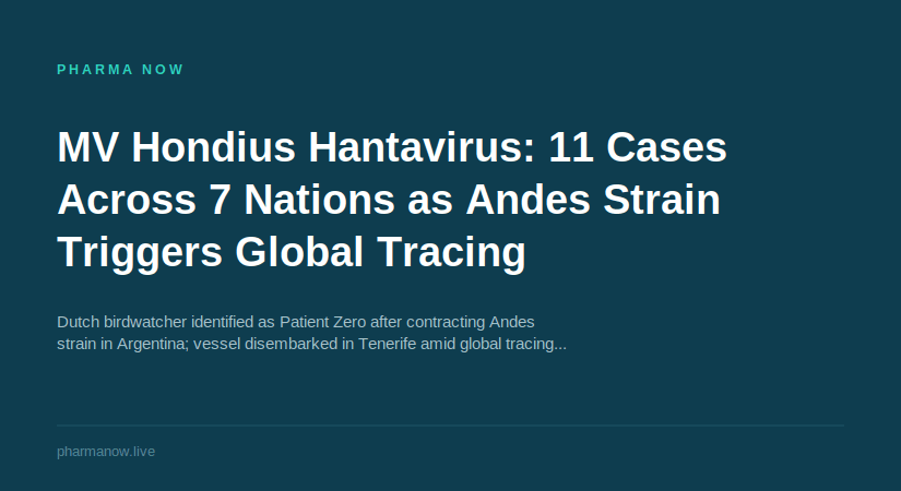What Scientists Know So Far About the MV Hondius Hantavirus Outbreak