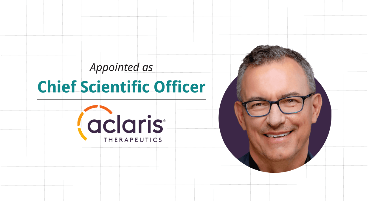 Aclaris Appoints Veteran Biopharma Leader Dr. Roland Kolbeck As Chief Scientific Officer To Drive Immuno-Inflammatory Pipeline