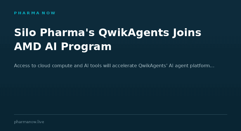 Silo Pharma's QwikAgents Joins AMD AI Developer Program To Accelerate AI Platform Development