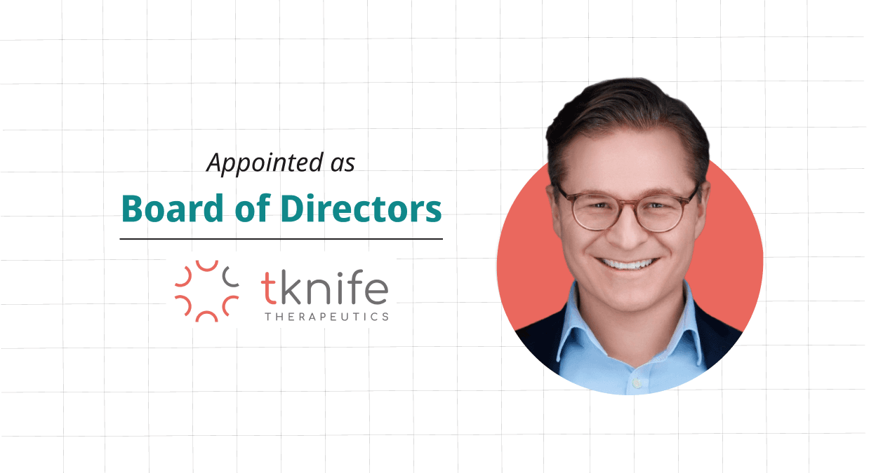 T-knife Therapeutics Expands Board Of Directors With Appointment Of Biotech Executive Christoph Broja