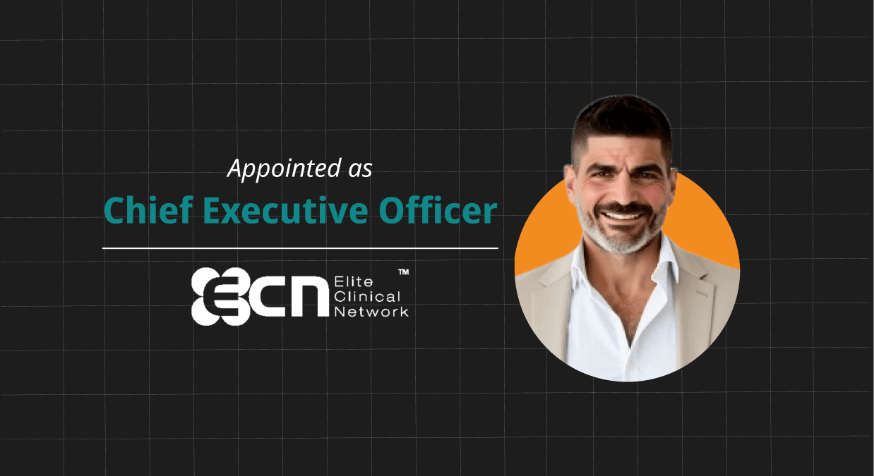 Elite Clinical Network Announces The Appointment Of Christopher Brennan As Chief Executive Officer