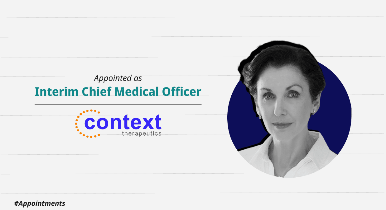 Context Therapeutics Appoints Dr. Karen Smith As Interim Chief Medical Officer Amid Executive Transition