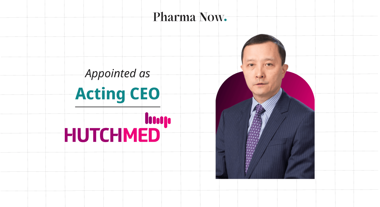 HUTCHMED CEO Dr. Weiguo Su Takes Medical Leave; Board Appoints CFO Johnny Cheng As Acting CEO While Continuing His CFO Role