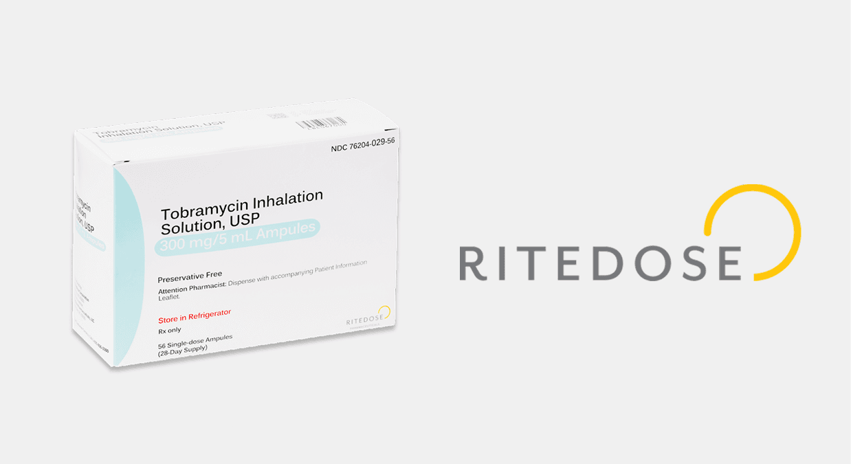 Ritedose Secures FDA Approval To Manufacture Generic Tobramycin Inhalation Solution, Now Holds The Largest Nebulized Drug Portfolio In The U.S.