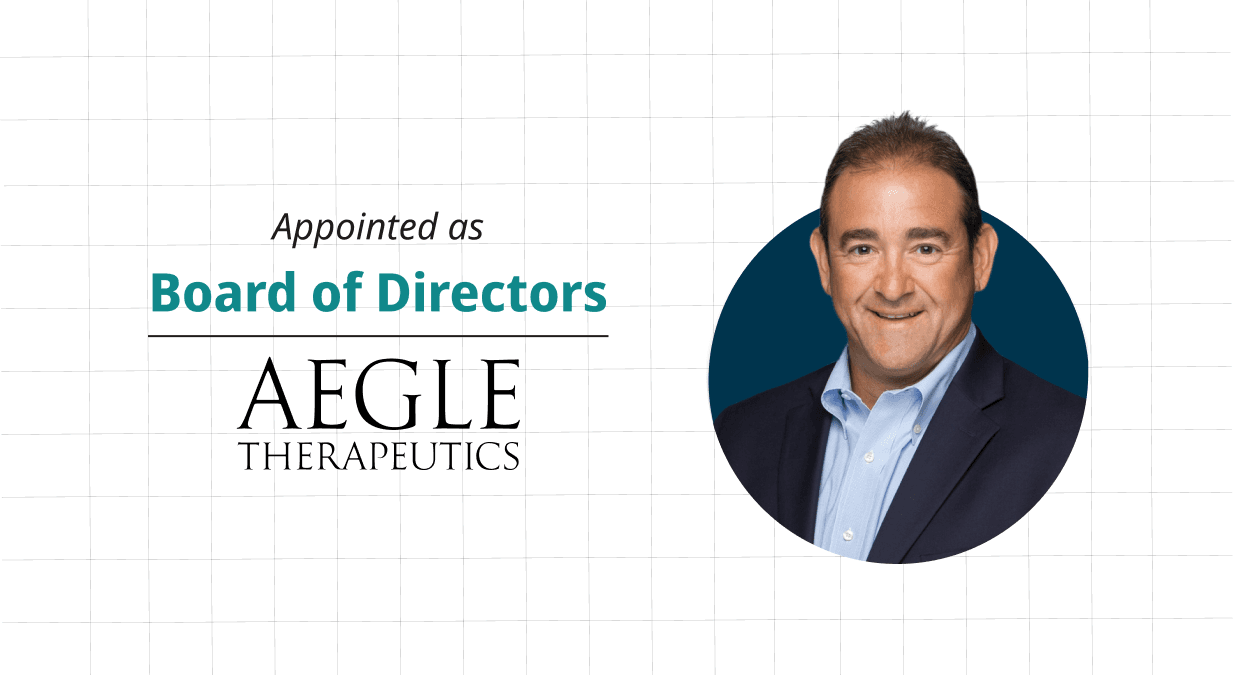 Aegle Therapeutics Appoints Industry Veteran Dr. Scott Braunstein As Chairman Of The Board