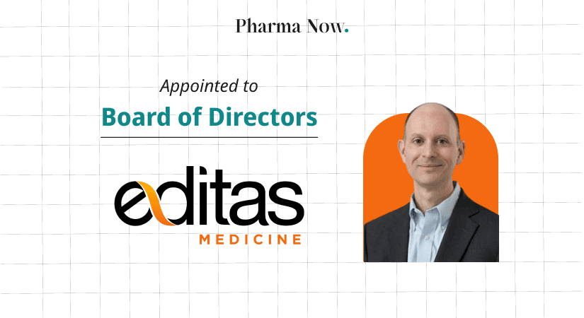 Editas Medicine Appoints Dr. Patrick Ellinor To Board Of Directors