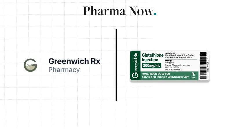 Greenwich Rx Recalls Glutathione Injections Over Endotoxin Levels