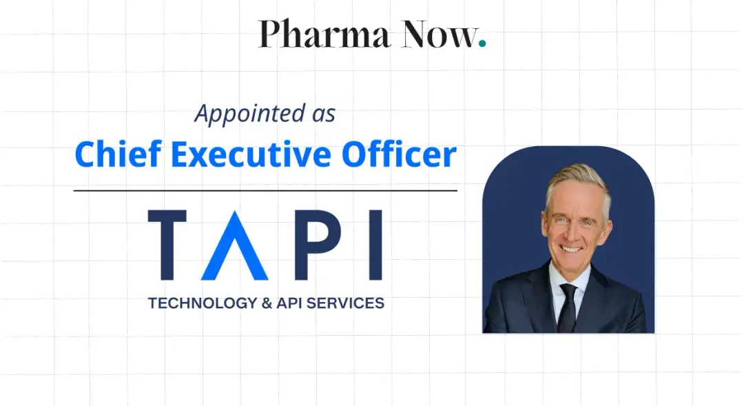 TAPI Appoints Serge Rogasik as CEO to Drive Global API and CDMO Expansion