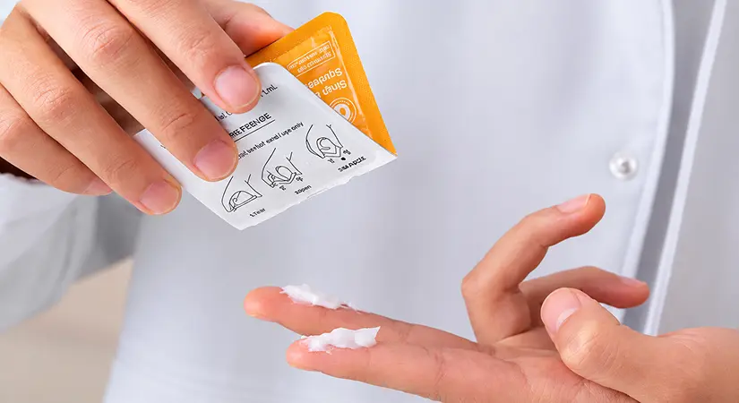 V-Shapes Single-Dose Packaging for Nutraceuticals, Skincare