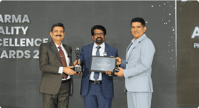 A V Jayakumar - Pharma Quality Leader of The Year Award ((Ajanta Pharma Limited))