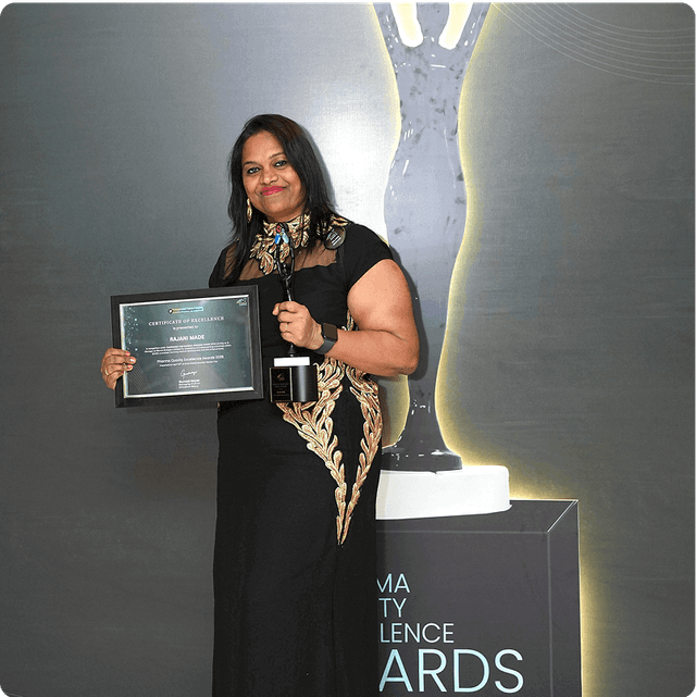 Rajani Made - Continuous Improvement Advocate Award (Senior Manager (Quality) - Biocon Biologics)