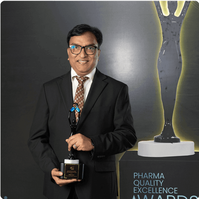 Umesh Kale - Quality Culture Ambassador Award (Chief Quality Officer - Strides)